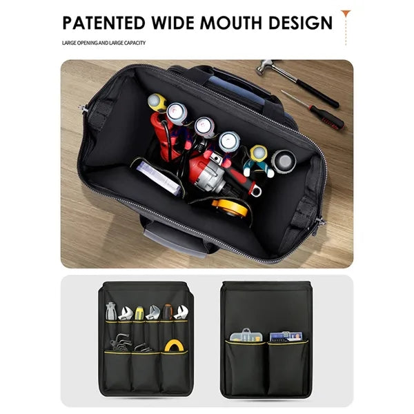 Tool Backpack Bag HVAC Kit Carrier With Organizer Storage