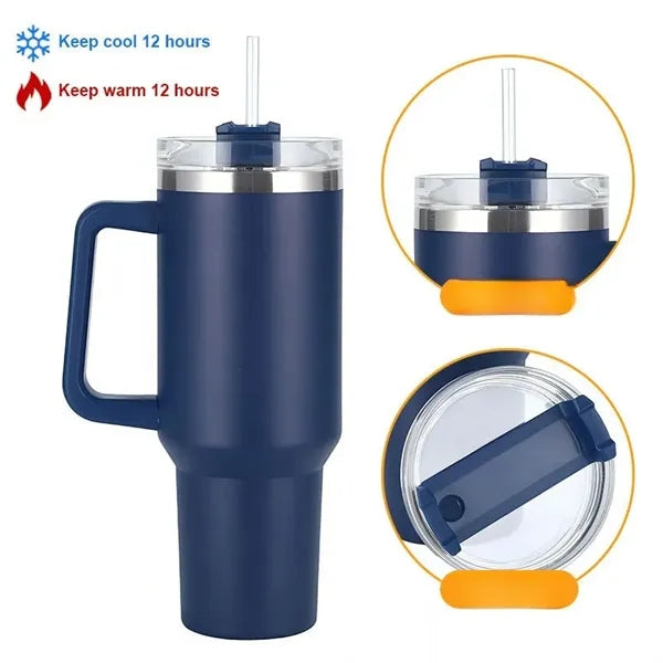 30-40 oz Intrepid Vacuum Mug with Straw