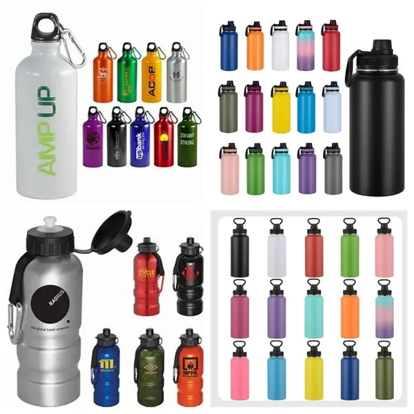 Portable Cycling Aluminum Sport Bottle