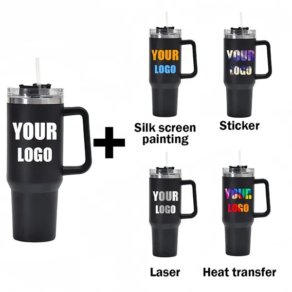 30-40 oz Intrepid Vacuum Mug with Straw