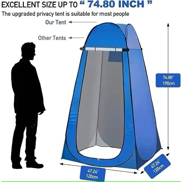Portable Pop Up Privacy Camping Shower Bathing Tent