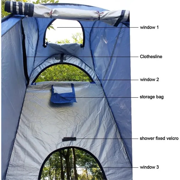 Portable Pop Up Privacy Camping Shower Bathing Tent