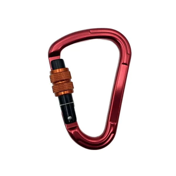 Triangle Shape Screw Gate Carabiner