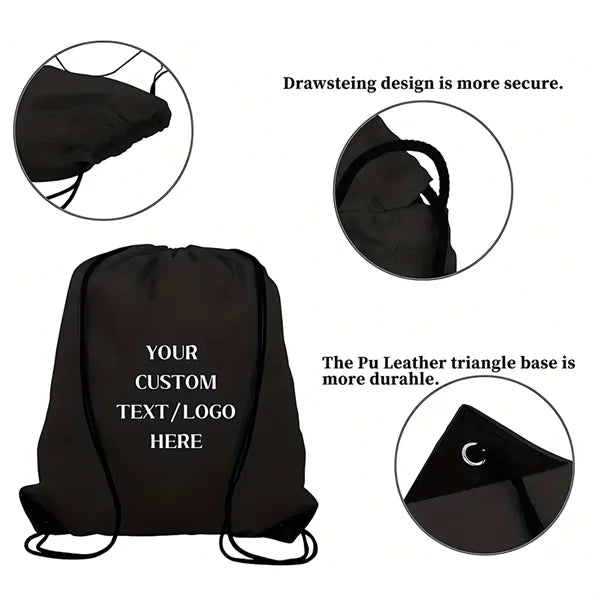 Bag With Drawstring Outdoor Backpacks Gym