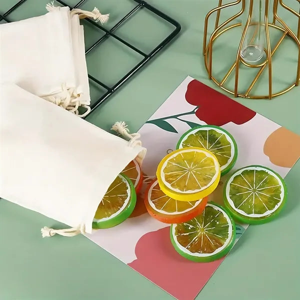 Sublimation Cotton Canvas Bags Drawstring Organization