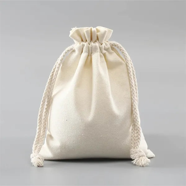 Sublimation Cotton Canvas Bags Drawstring Organization