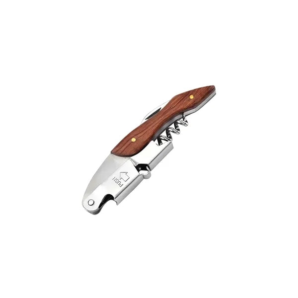 Stainless Steel Rosewood Multifunctional Bottle Opener