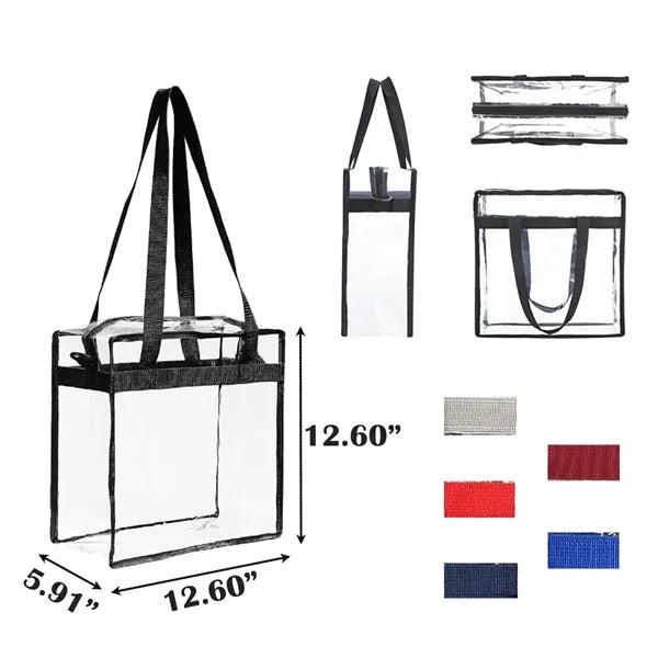 Clear Pvc Tote Bag