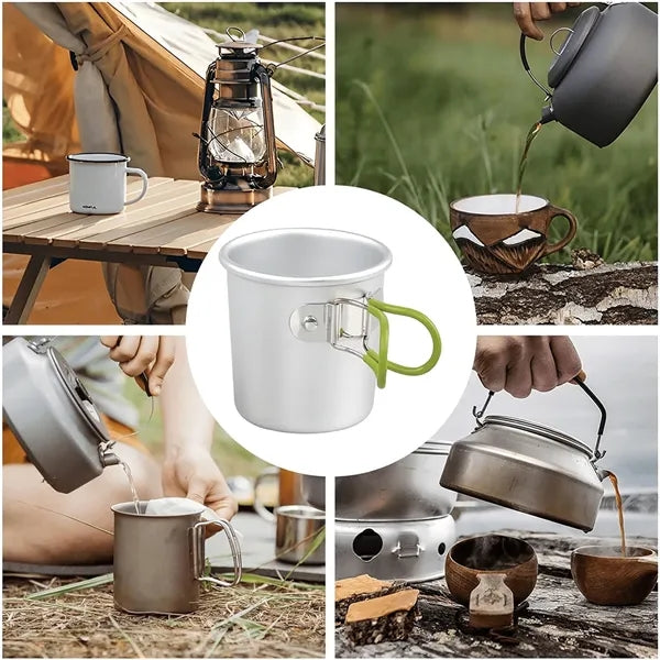 5oz Foldable Handle Camping Cup