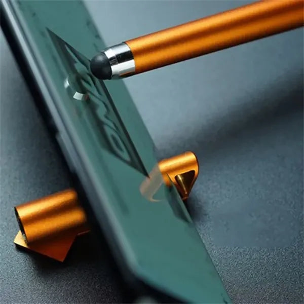 3-in-1 Qr Code Capacitive Stylus Ballpoint Pen w/Phone Stand