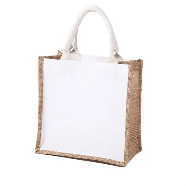 Jute Burlap Tote Bags With Handles
