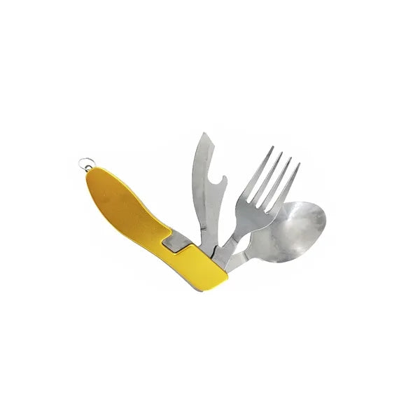 Outdoor Portable Stainless Steel 3-in-1 Foldable Knife