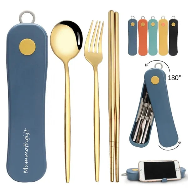 Portable Stainless Steel Cutlery Set