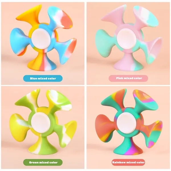 Silicone Fidget Spinners Toy