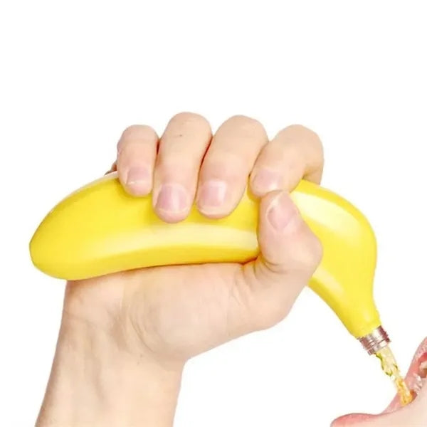 Stainless Steel Banana Shaped Flask With Funnel