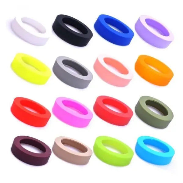 Thicken Colorful Non Slip Silicone Drink Coasters