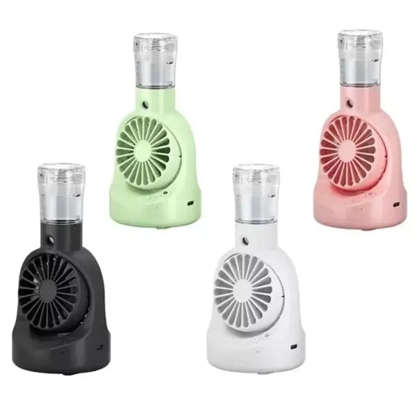 Portable Handheld Desk Misting Spray Fan