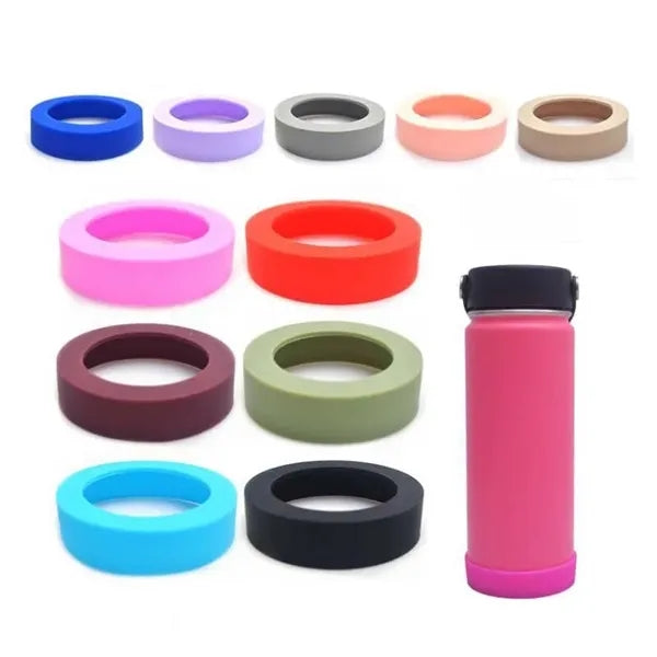 Thicken Colorful Non Slip Silicone Drink Coasters