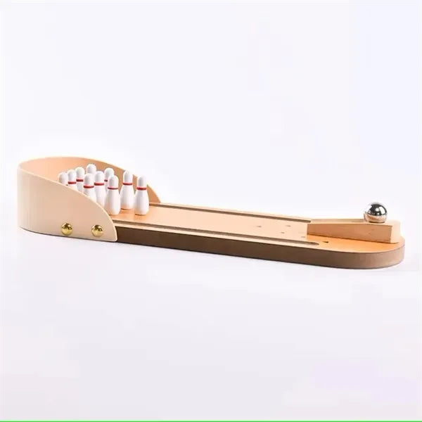 Mini Bowling Game Set Office Stress Relief Gadgets Toy