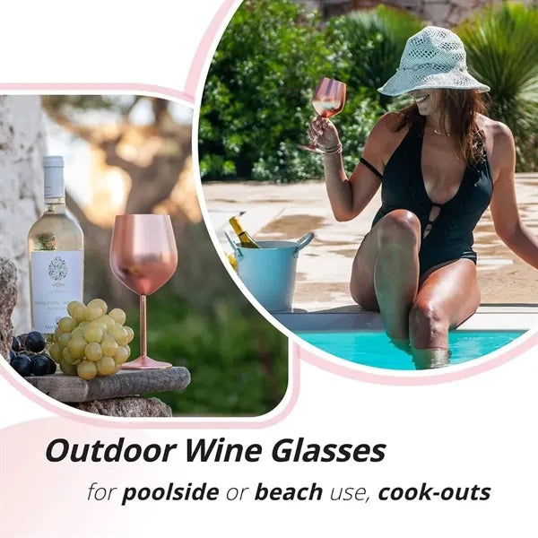 Stainless Steel Wine Goblet