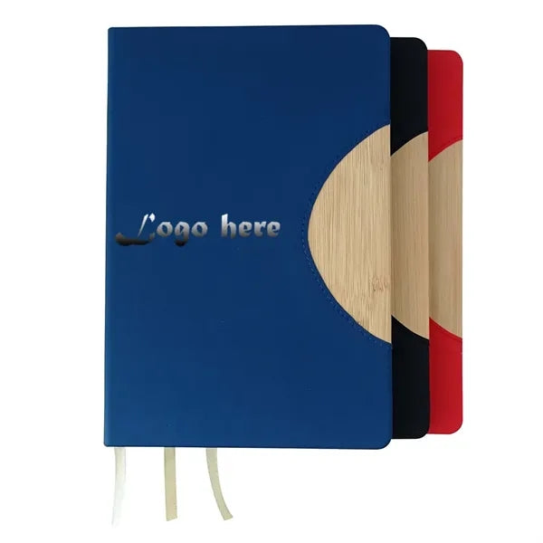 Recycled PU and Bamboo Journal NoteBook