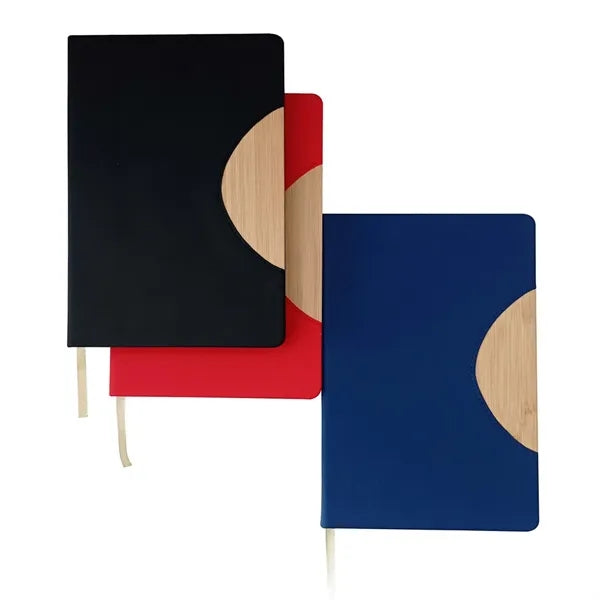 Recycled PU and Bamboo Journal NoteBook