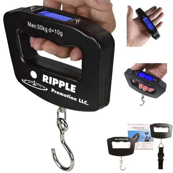 Portable Luggage Scale LCD Electronic Travel Digital Weighs