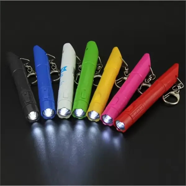 Multi-function Flashlight Whistle Ballpoint Pen
