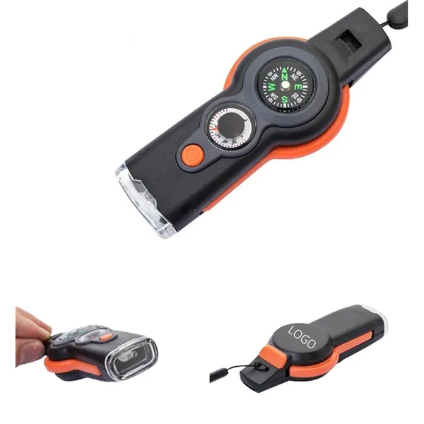 7-in-1 Emergency Survival Function Whistle