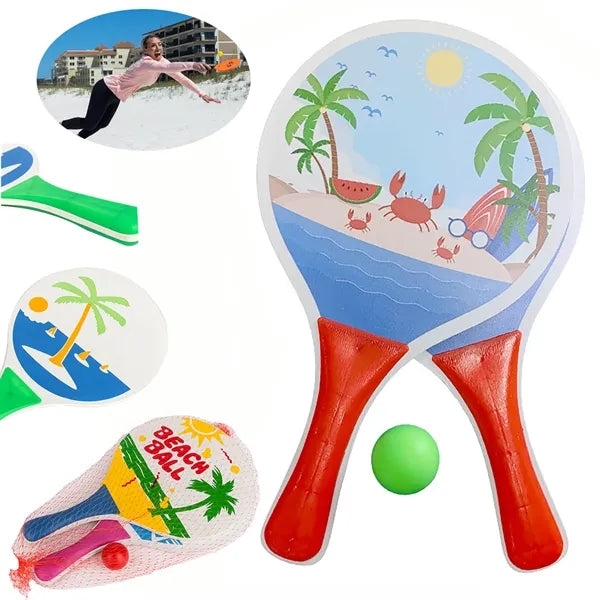 Wooden Beach Rackets