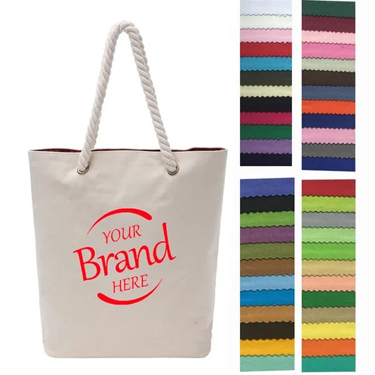 12 Oz. Cotton Canvas Tote Bag
