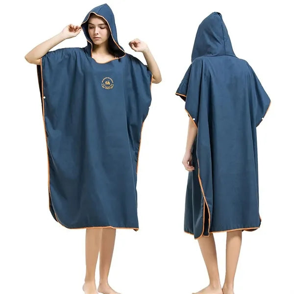 Microfiber Beach Quick Change Bathrobe