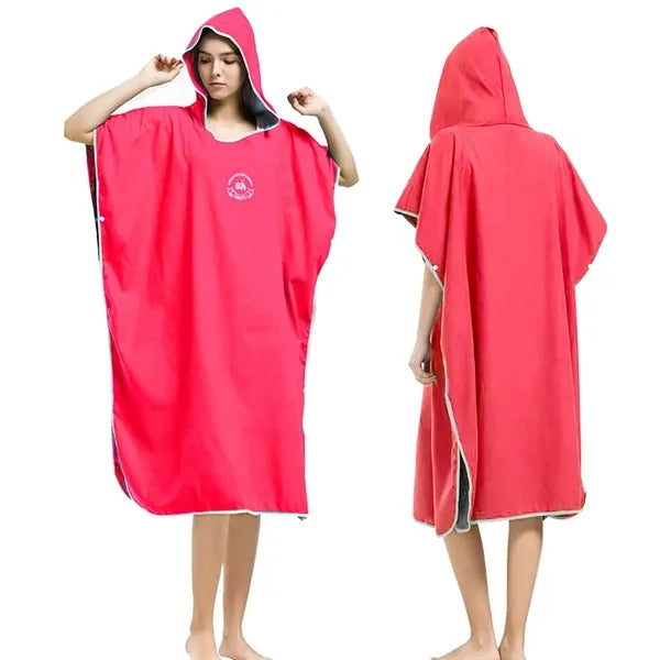 Microfiber Beach Quick Change Bathrobe