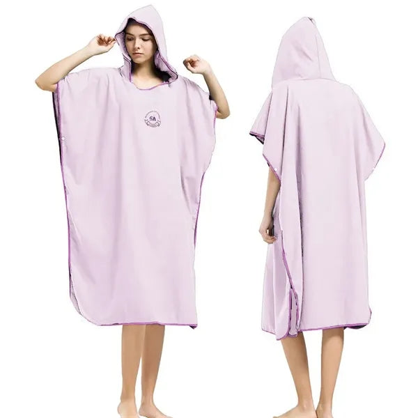 Microfiber Beach Quick Change Bathrobe
