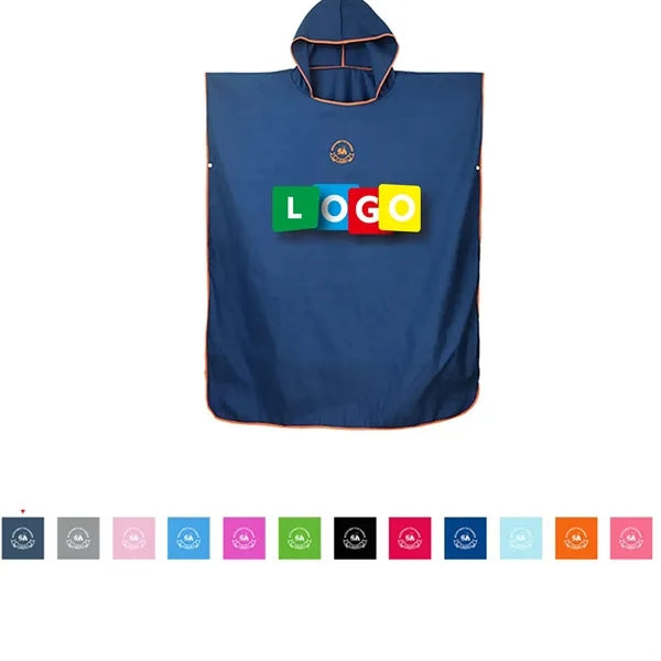Microfiber Beach Quick Change Bathrobe