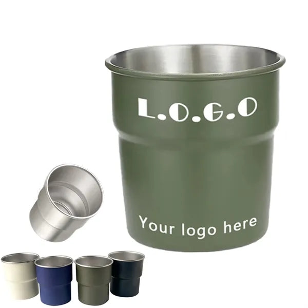 10 oz. Insulated Stackable Stainless Steel Cup