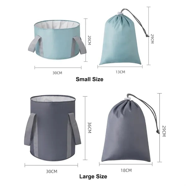 30L Collapsible Foot Soaking Bag with Handle