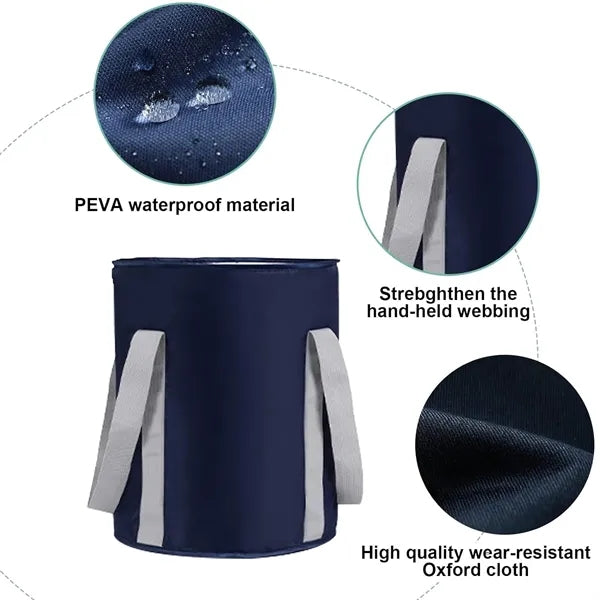 30L Collapsible Foot Soaking Bag with Handle