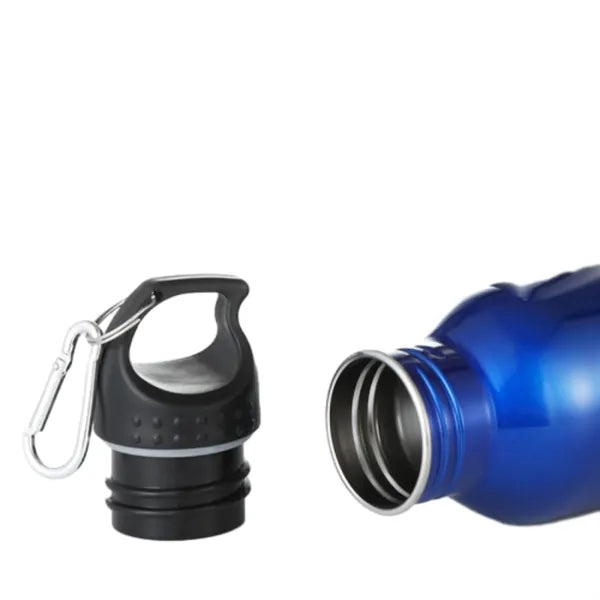 25 oz. Wide Mouth Stainless Steel Sports Bottle w/ Carabiner