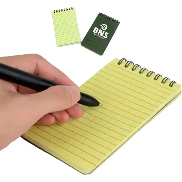 Top Spiral Weatherproof Notebook Pocket Mini Notebook