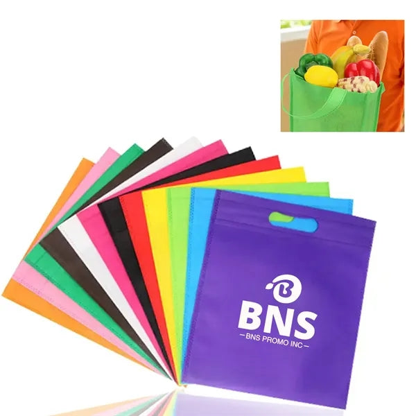 Die Cut Non-Woven Promo Tote Bag