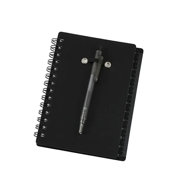 Spiral Looseleaf Notebook with Pen and Sticky Notes