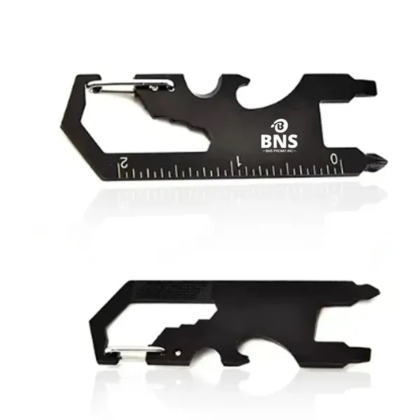 Keychain Multifunction Carabiner Clip Bottle Opener Wrench