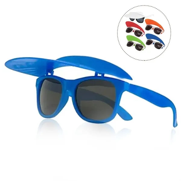 Snap-on Visor Outdoor Sunglasses with Sun Hat