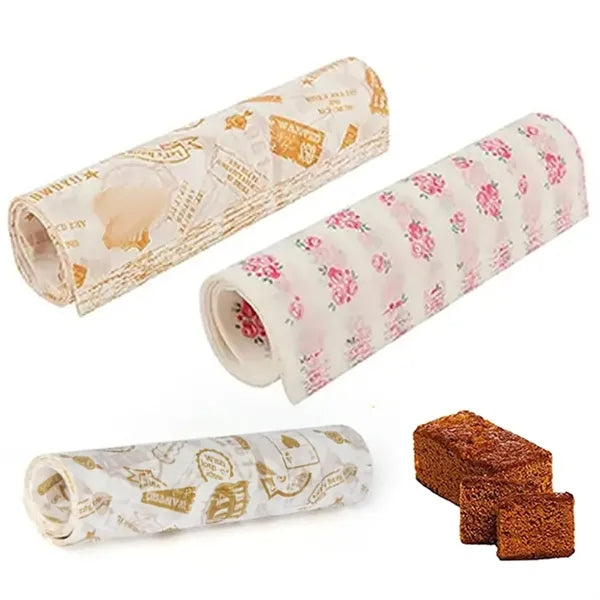 Wax Paper Sandwich Wrapper Oil-proof Packaging Papers