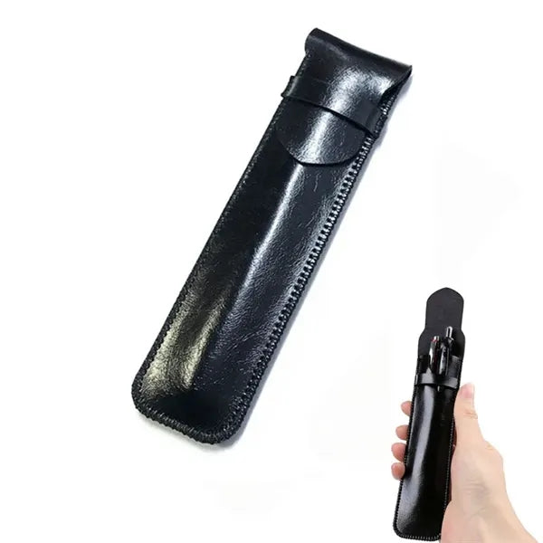 Vintage Leather Pen Pouch