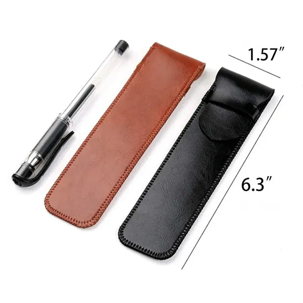 Vintage Leather Pen Pouch