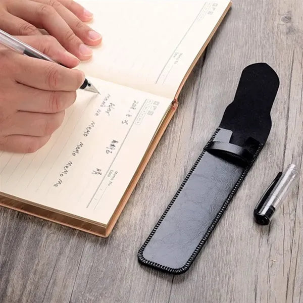 Vintage Leather Pen Pouch