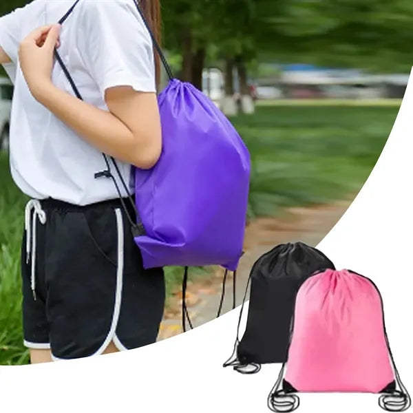 Non-woven Drawstring Tote Bag Suitable for Gym Storage Bag
