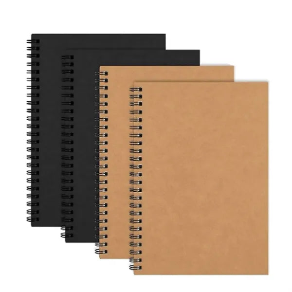 Solid Colour Spiral Notebook Softcover Spiral Journal Book